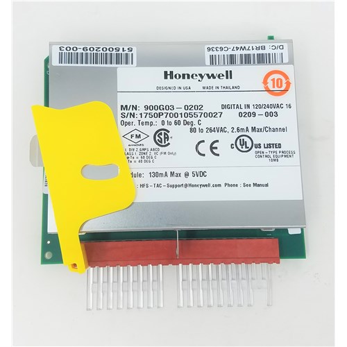 HC900 IO Card DI 120/240VAC 16 CH