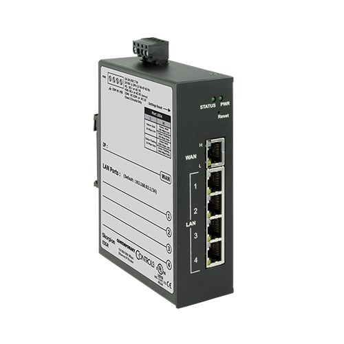 Gigabit IP Router with Four-port Switch