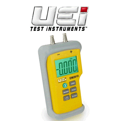 Electronic Digital Manometer 0-60in Diff