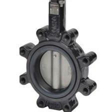 2 way Butterfly Valve Body Only 4 inch