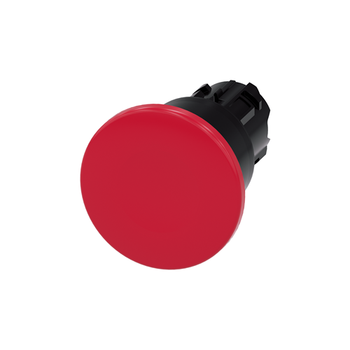 Pushbutton, Push Pull Red, Mh Cap 40mm