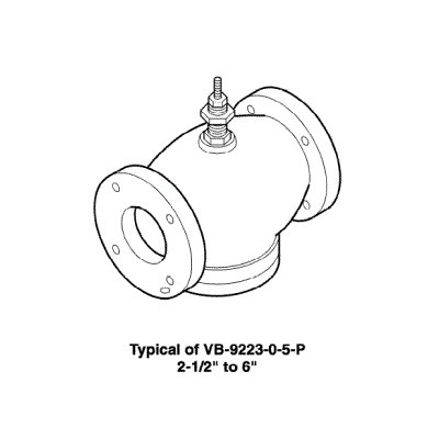 2W 3in Flg N.C. valve body