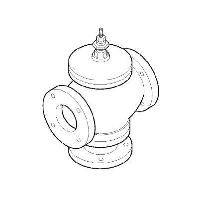 4in Flanged  Diverting Valve