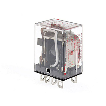 DPDT 10A Panel Relay 24VAC