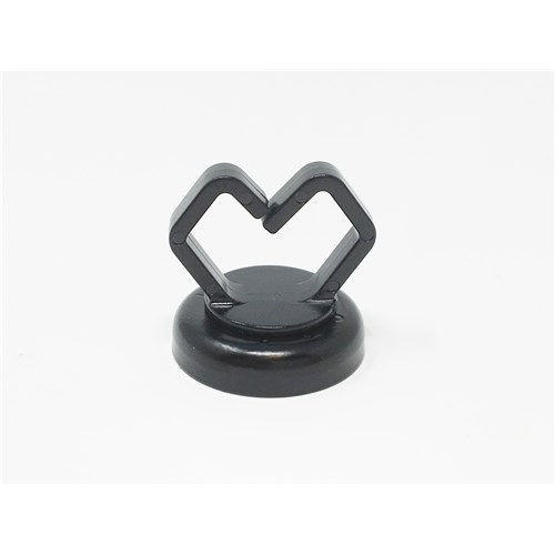 Magnetic Cable Holder 1/2in Black