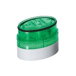 LD6A Green LED-Lens Gray Base